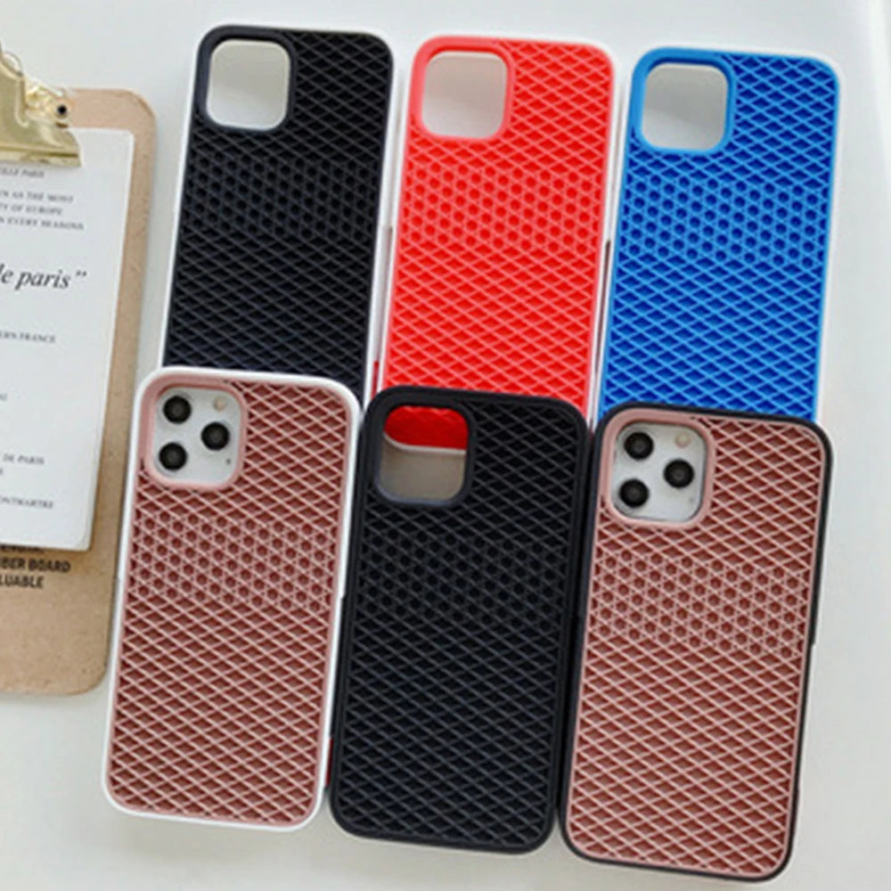 Waffle Sole Silicone iPhone Case — All Models | Vans-Style Grip Cover