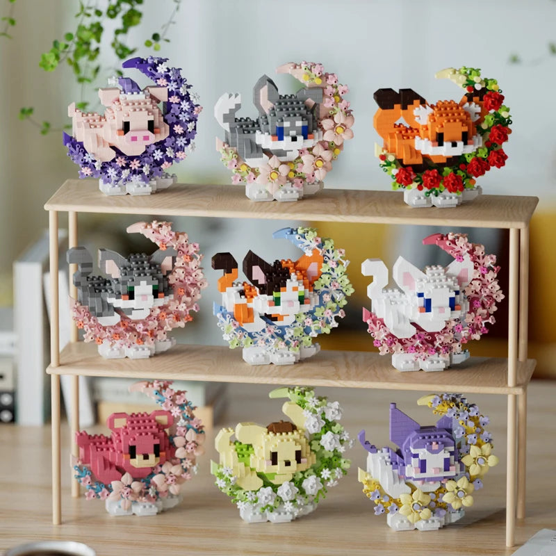 Cute Mini Pet Building Block — Collectible Animal Figure for Kids & Adults