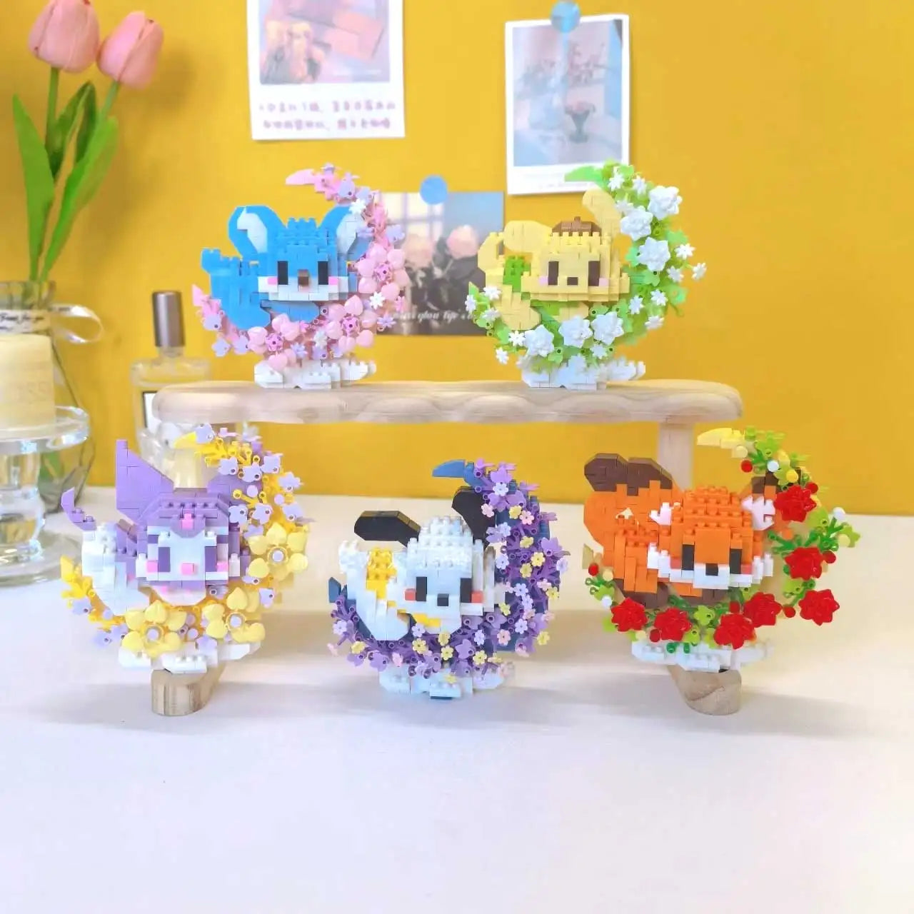 Cute Mini Pet Building Block — Collectible Animal Figure for Kids & Adults