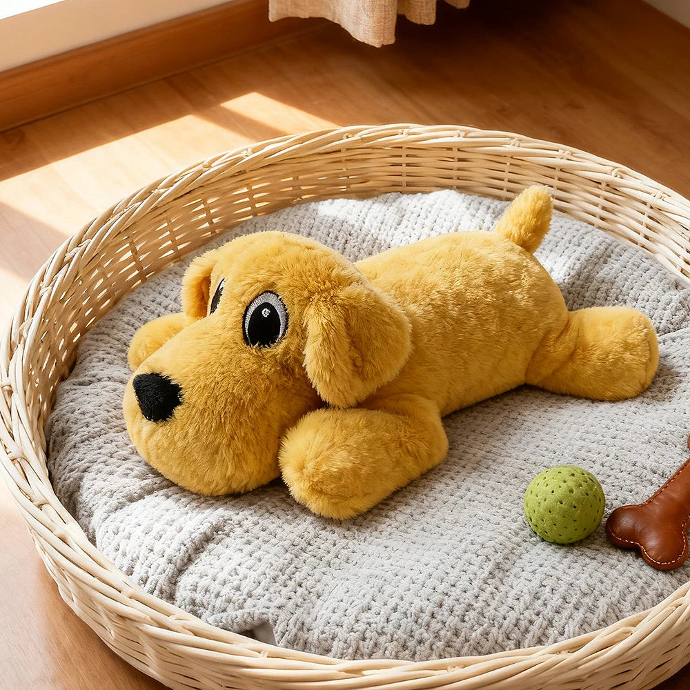 Interactive Soothing Plush Toy for Pets — Tear-Resistant & Washable