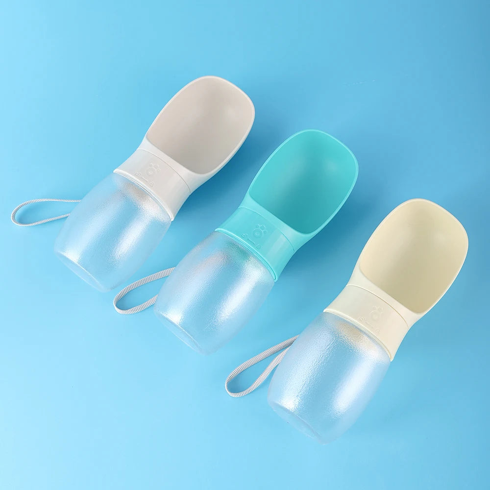 Portable Dog Water Bottle — Leak-Proof Travel Dispenser for Dogs & Cats