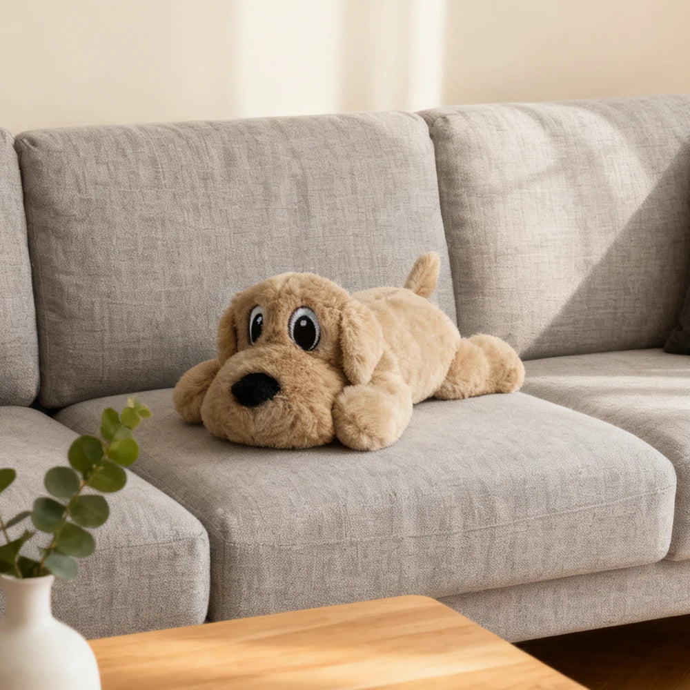 Interactive Soothing Plush Toy for Pets — Tear-Resistant & Washable