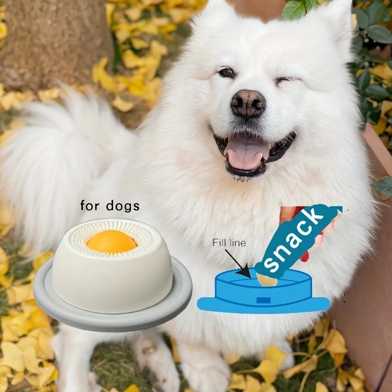 Pet Lick Mat — Slow Feeder & Interactive Snack Bowl for Dogs & Cats