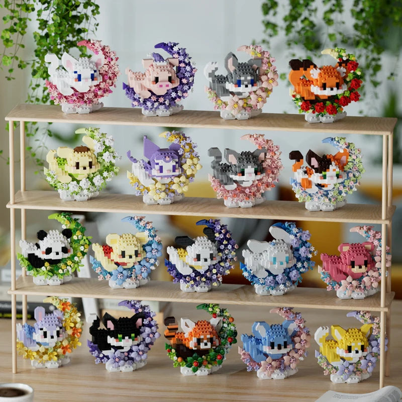 Cute Mini Pet Building Block — Collectible Animal Figure for Kids & Adults