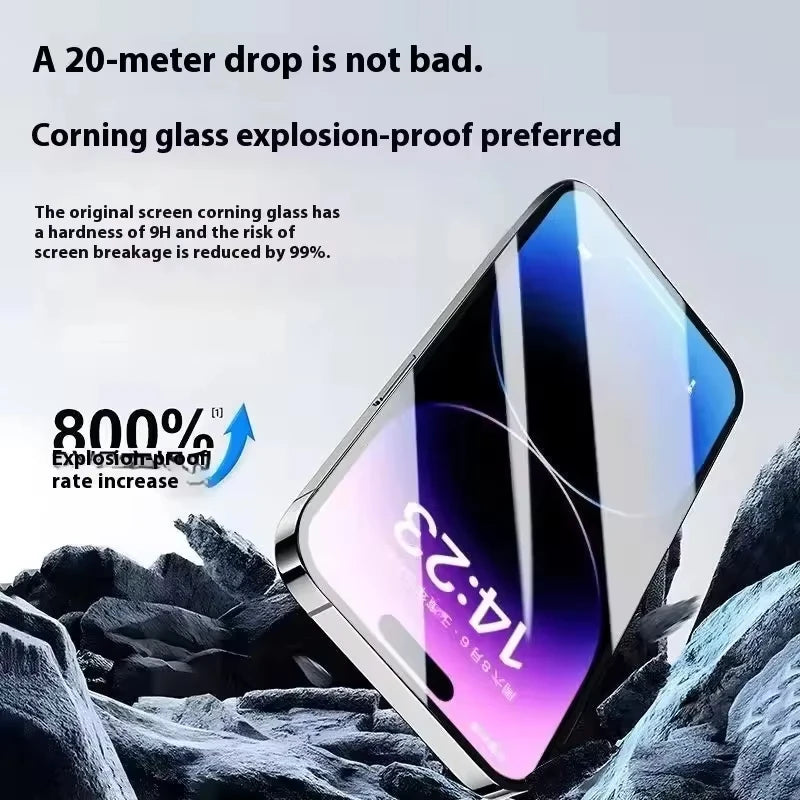 HD Tempered Glass Screen Protector for iPhone — All Models | Dust-Free Easy Install
