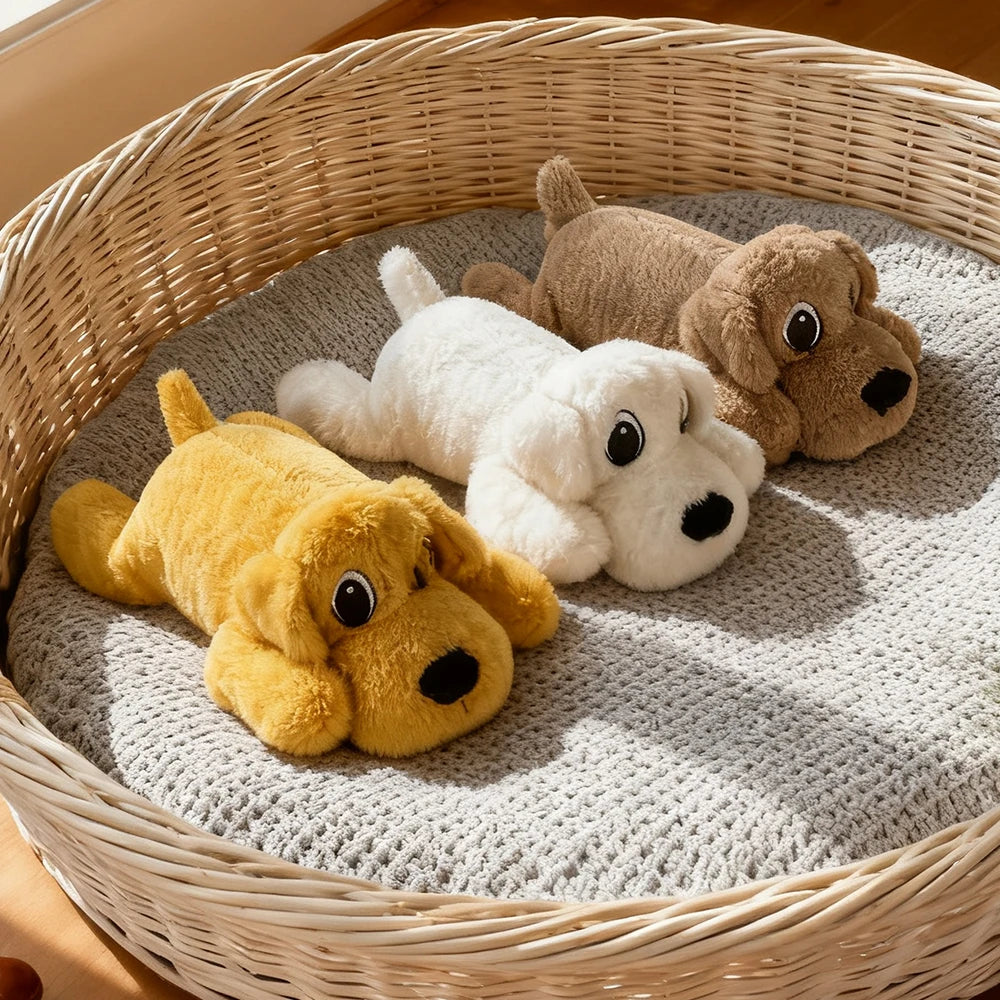 Interactive Soothing Plush Toy for Pets — Tear-Resistant & Washable