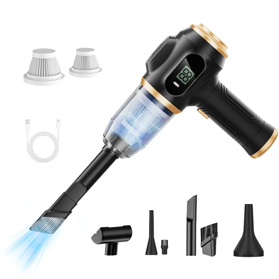 Pet Hair Cordless Handheld Vacuum — Powerful Suction for Dog & Cat Hair, Car & Home
