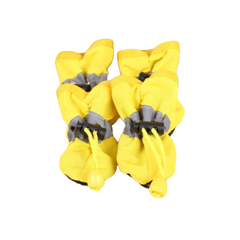 Waterproof Dog Boots – Set of 4 | Anti-Slip Rain Shoes for Pets