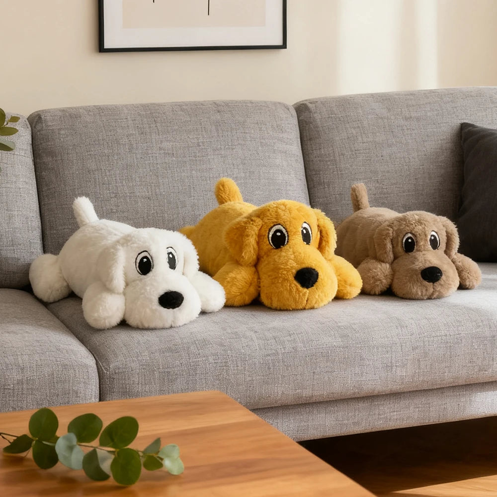 Interactive Soothing Plush Toy for Pets — Tear-Resistant & Washable