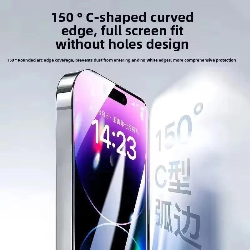 HD Tempered Glass Screen Protector for iPhone — All Models | Dust-Free Easy Install