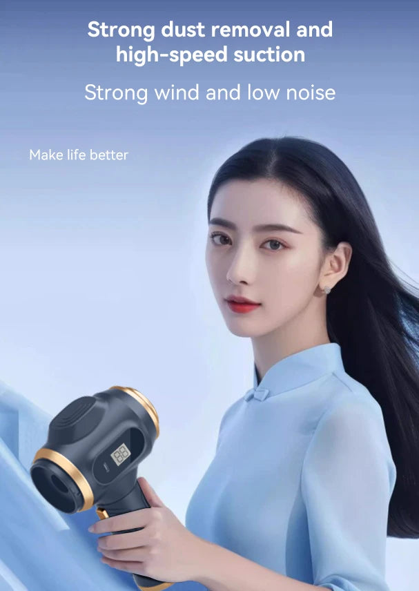 Pet Hair Cordless Handheld Vacuum — Powerful Suction for Dog & Cat Hair, Car & Home