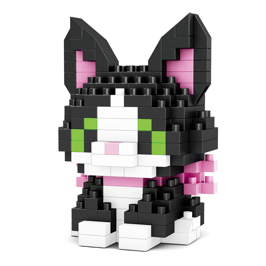 Mini Pet Building Block Figure — Cute DIY Animal Puzzle Toy for Kids & Collectors
