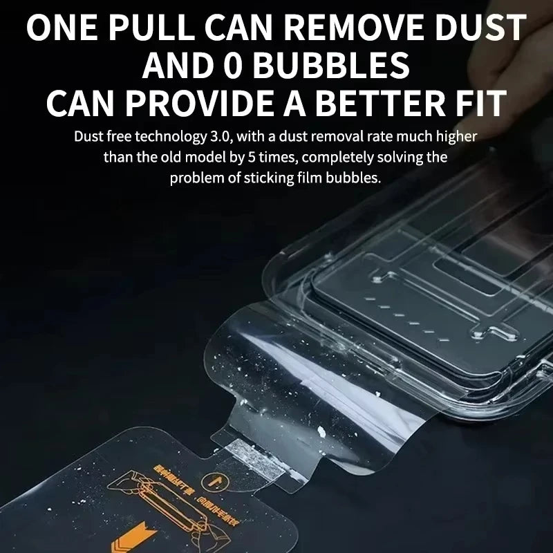 HD Tempered Glass Screen Protector for iPhone — All Models | Dust-Free Easy Install