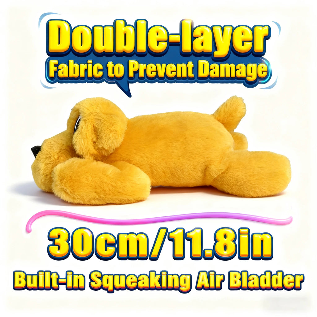 Interactive Soothing Plush Toy for Pets — Tear-Resistant & Washable