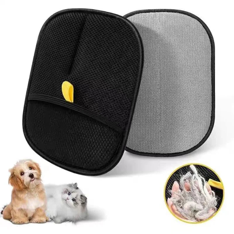 Pet Hair Removal Glove — Reusable Electrostatic Lint & Fur Cleaner for Dogs & Cats