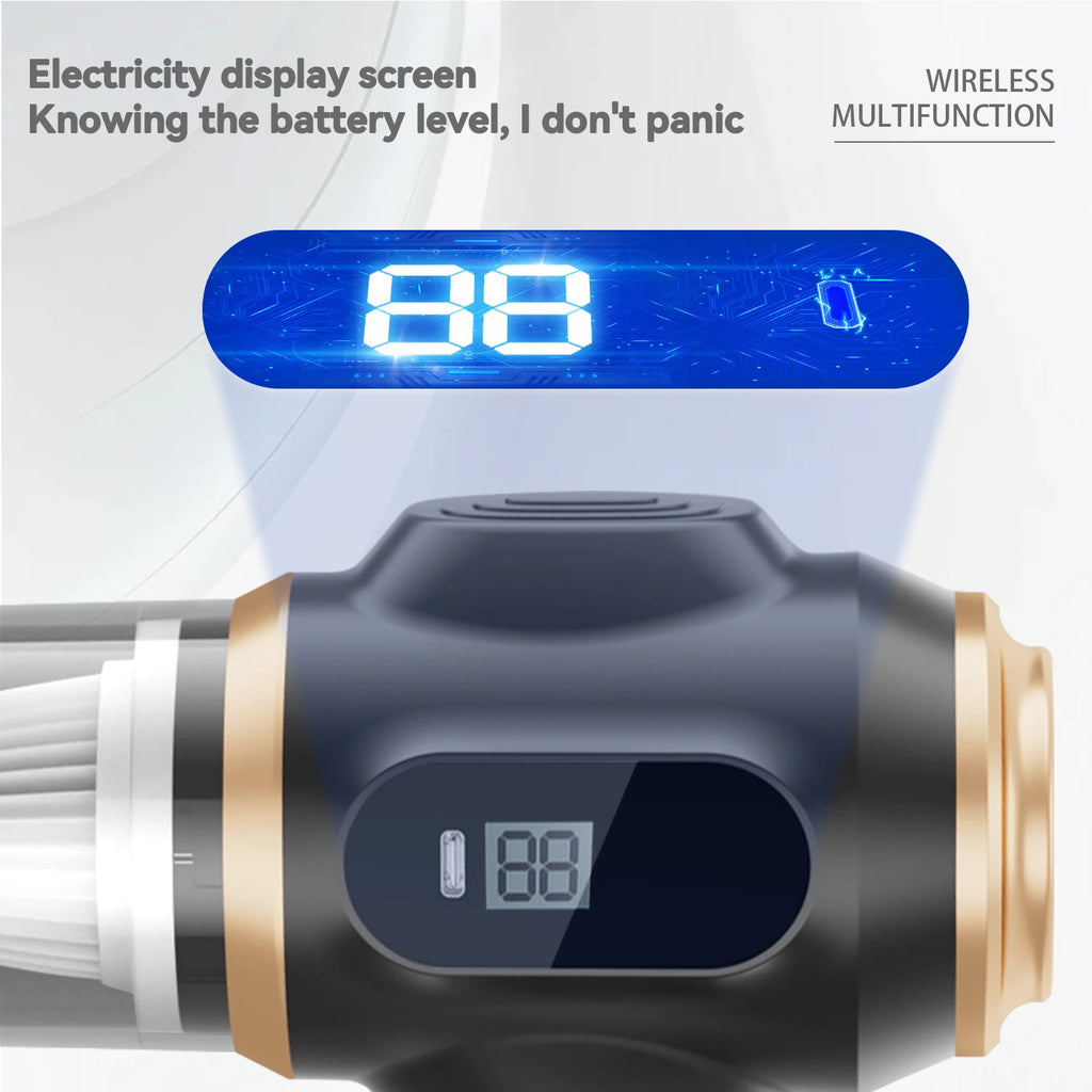 Pet Hair Cordless Handheld Vacuum — Powerful Suction for Dog & Cat Hair, Car & Home