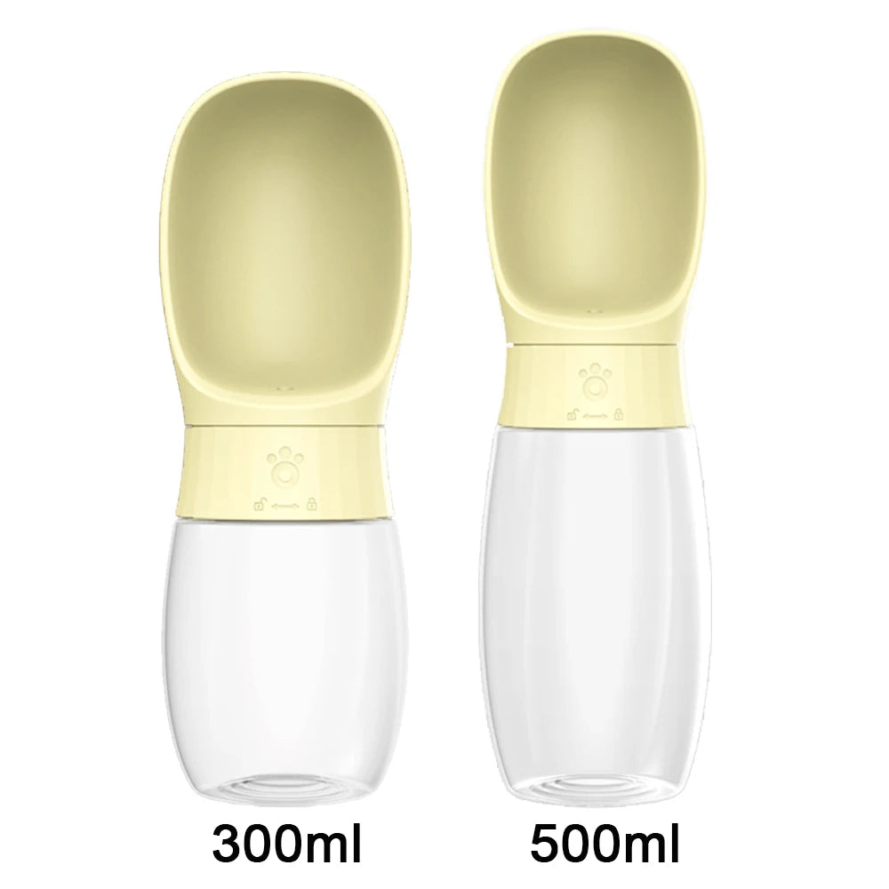 Portable Dog Water Bottle — Leak-Proof Travel Dispenser for Dogs & Cats
