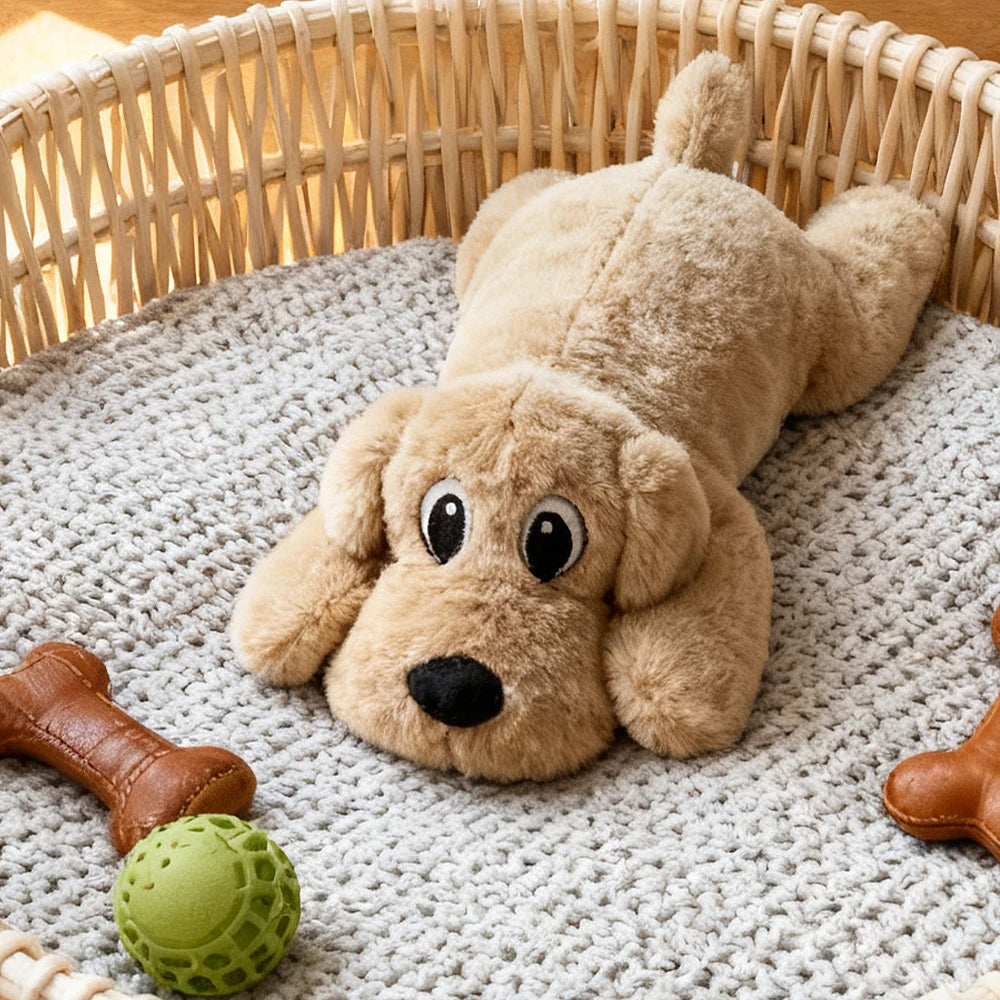 Interactive Soothing Plush Toy for Pets — Tear-Resistant & Washable