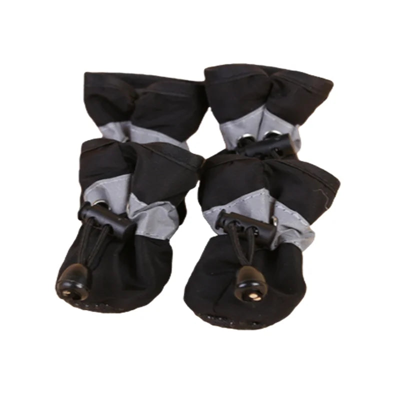 Waterproof Dog Boots – Set of 4 | Anti-Slip Rain Shoes for Pets