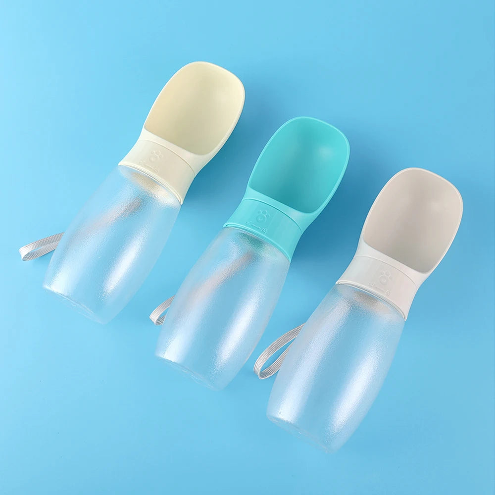 Portable Dog Water Bottle — Leak-Proof Travel Dispenser for Dogs & Cats