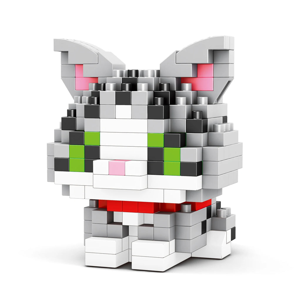 Mini Pet Building Block Figure — Cute DIY Animal Puzzle Toy for Kids & Collectors