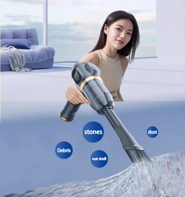 Pet Hair Cordless Handheld Vacuum — Powerful Suction for Dog & Cat Hair, Car & Home
