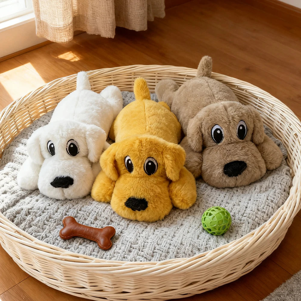 Interactive Soothing Plush Toy for Pets — Tear-Resistant & Washable