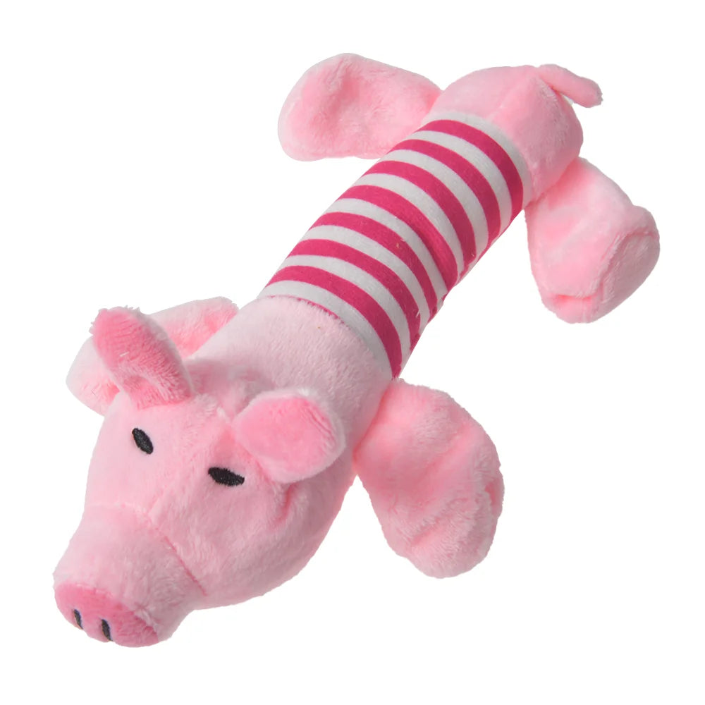 Plush Dinosaur Chew Toy for Dogs & Cats — Interactive Stuffed Animal Toy