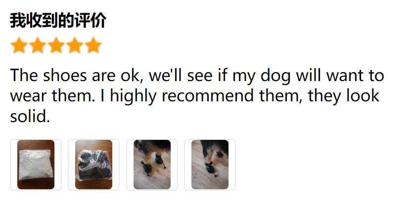 Waterproof Dog Boots – Set of 4 | Anti-Slip Rain Shoes for Pets