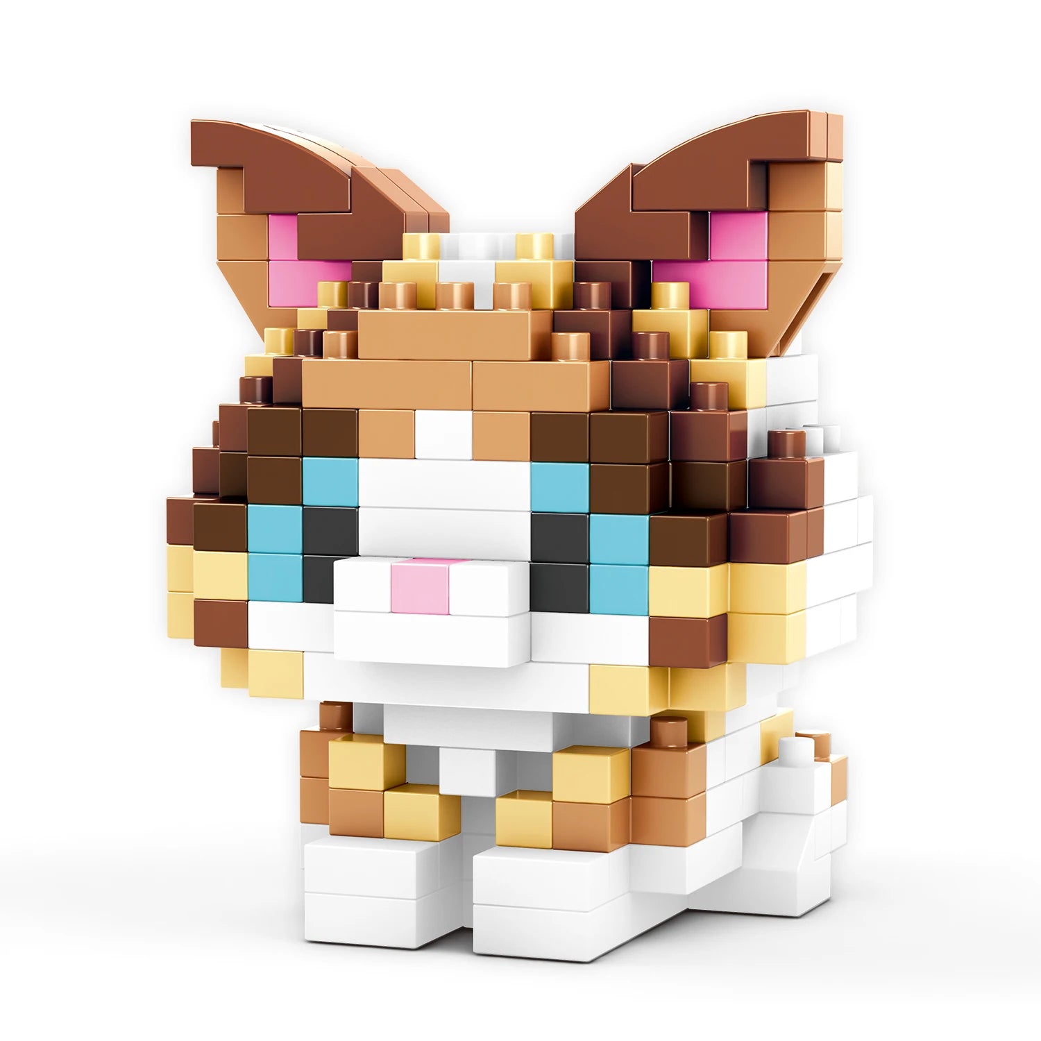 Mini Pet Building Block Figure — Cute DIY Animal Puzzle Toy for Kids & Collectors