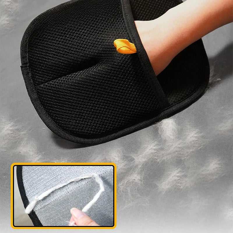 Pet Hair Removal Glove — Reusable Electrostatic Lint & Fur Cleaner for Dogs & Cats