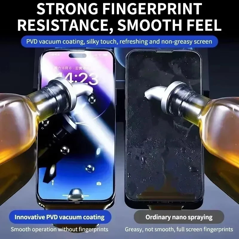HD Tempered Glass Screen Protector for iPhone — All Models | Dust-Free Easy Install