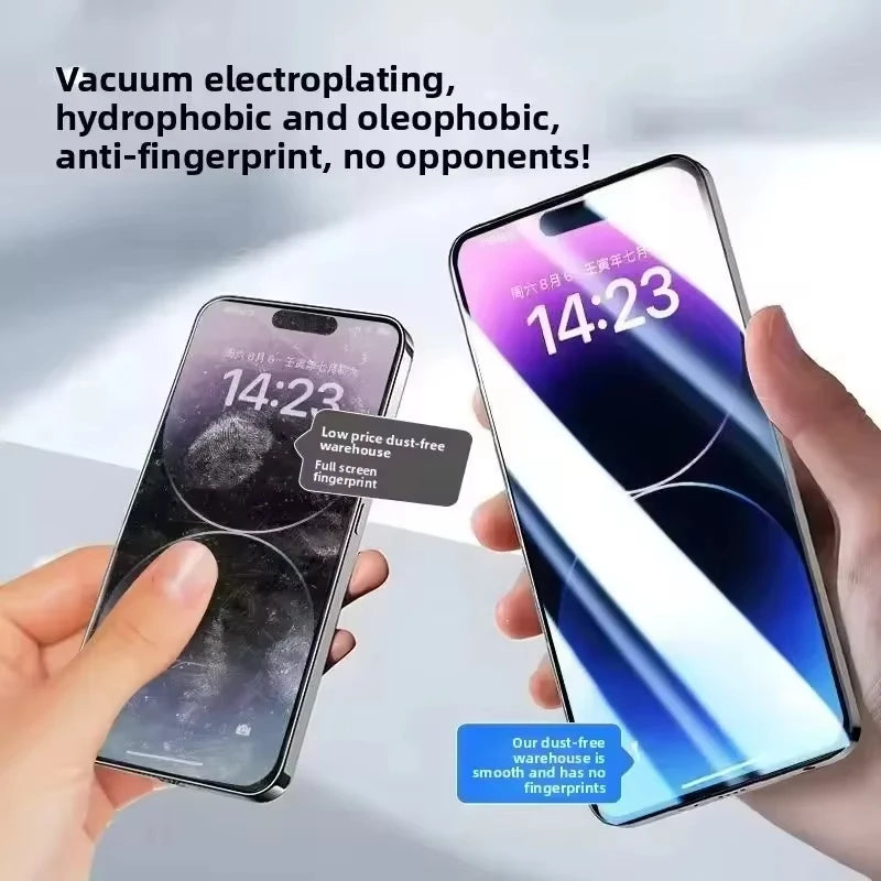 HD Tempered Glass Screen Protector for iPhone — All Models | Dust-Free Easy Install