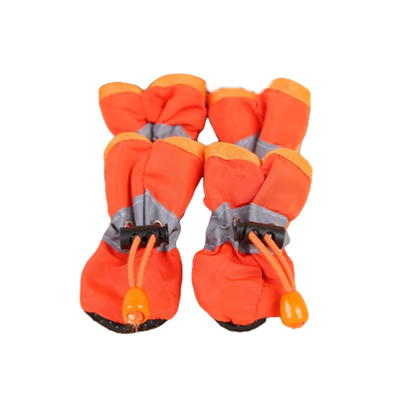 Waterproof Dog Boots – Set of 4 | Anti-Slip Rain Shoes for Pets