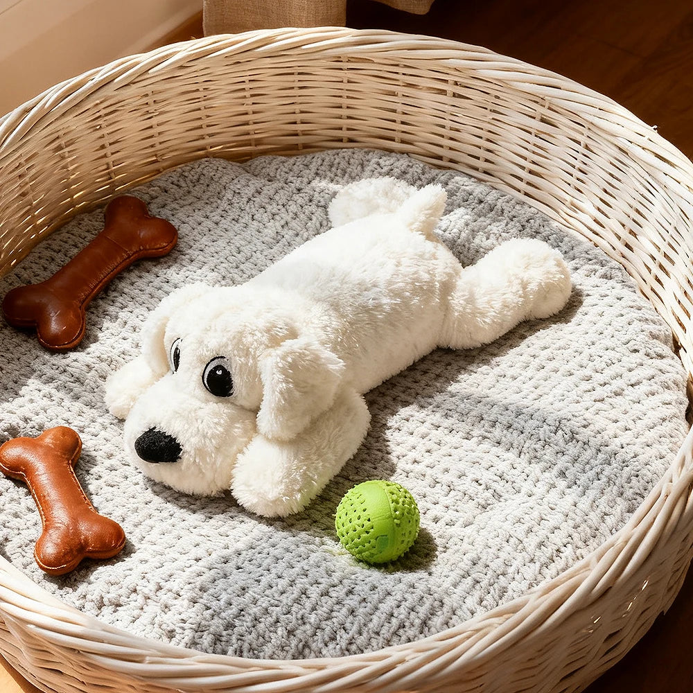 Interactive Soothing Plush Toy for Pets — Tear-Resistant & Washable